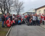 Obiskali so nas božički na motorjih