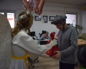 Miklavž je obiskal tudi varovance v dnevnem programu enote v Vipavi