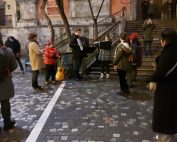 Nastop v centru Ljubljane