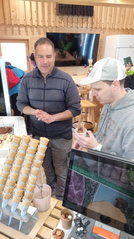 Sladoled iz kozjega mleka za vse.