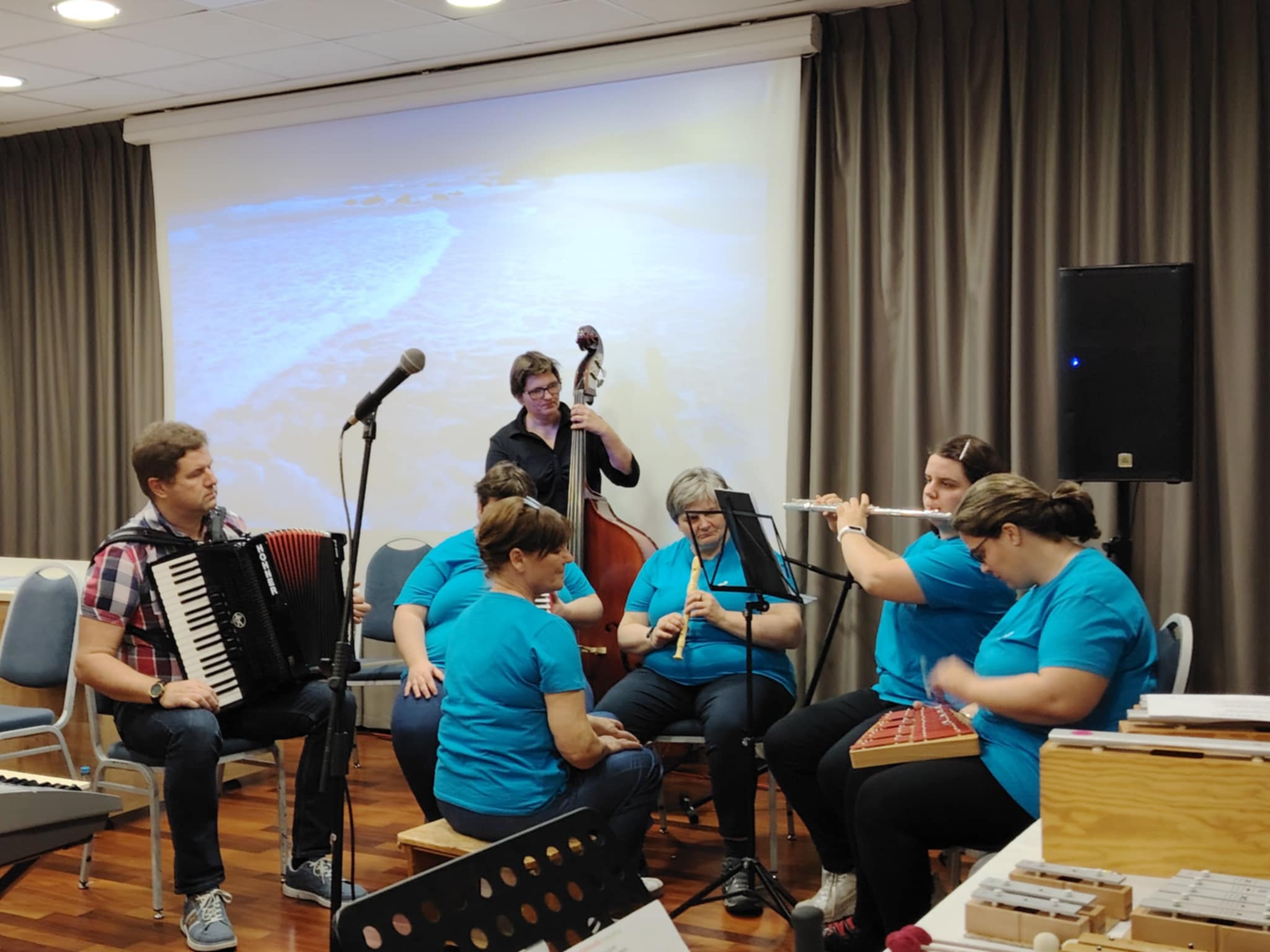 Nastop na sobotnem glasbenem dogodku v sklopu festivala Melodije modrega sonca
