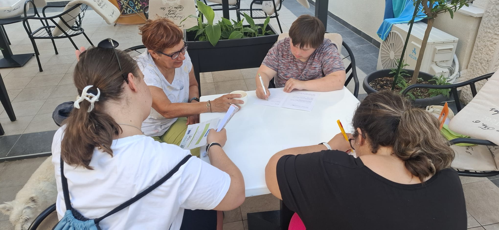 Pisanje dnevnikov o novih znanjih in izkušnjah Erasmus+ tedna